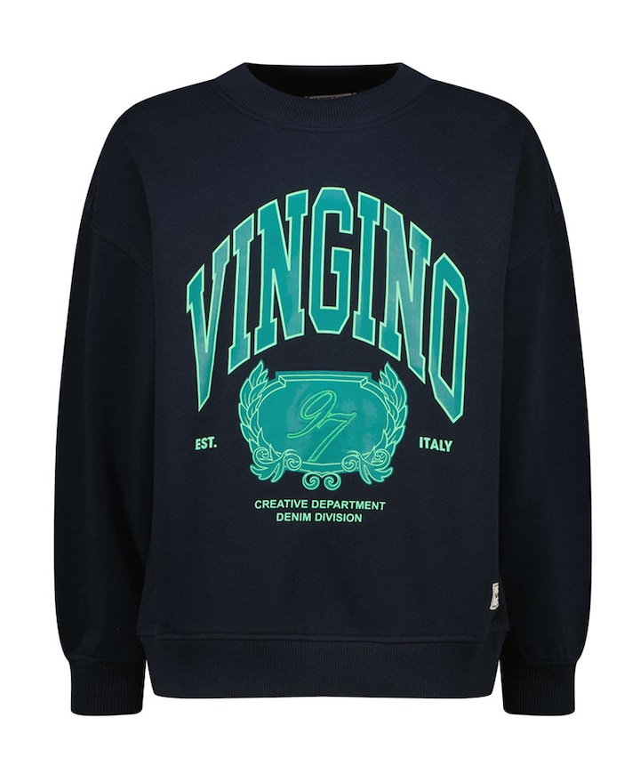 Jongens sweater blauw