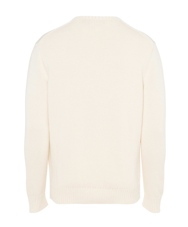 Heren trui ecru