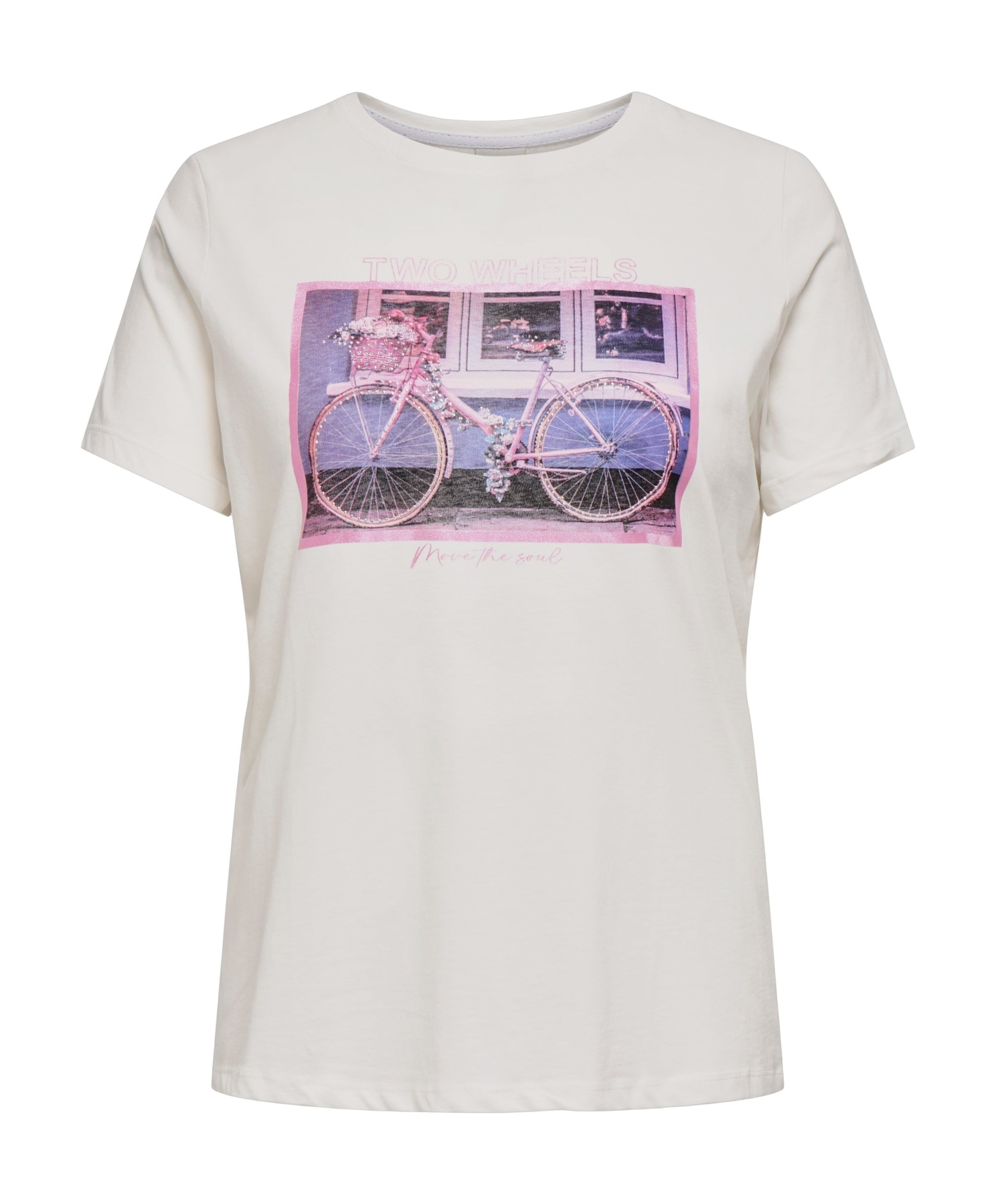 Dames T-shirt ecru