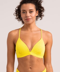 Dames bikinitop geel
