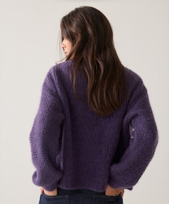 Dames vest paars