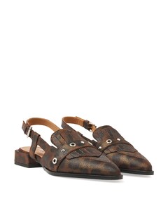 Jazz Tammi dames slingbacks bruin