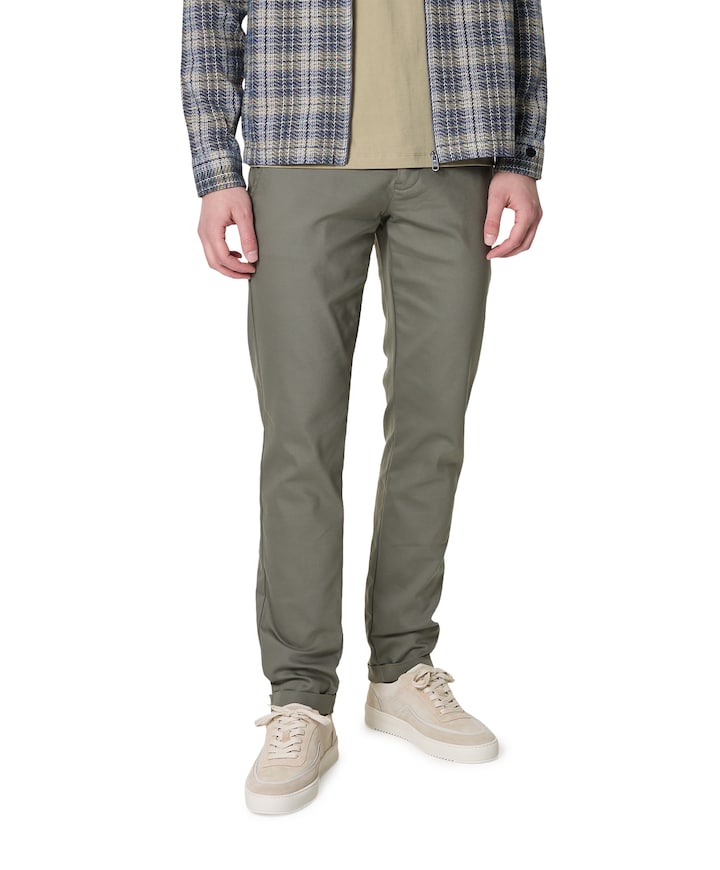 CYLAS CHINO MEGDA POWER heren broek groen