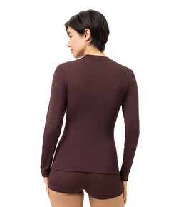 Dames T-shirt bordeaux