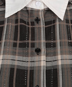 Dames blouse bruin