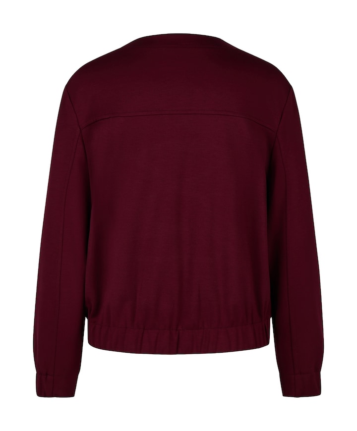 Dames jas bordeaux