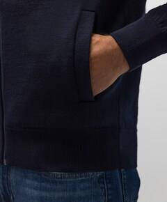 Heren vest blauw