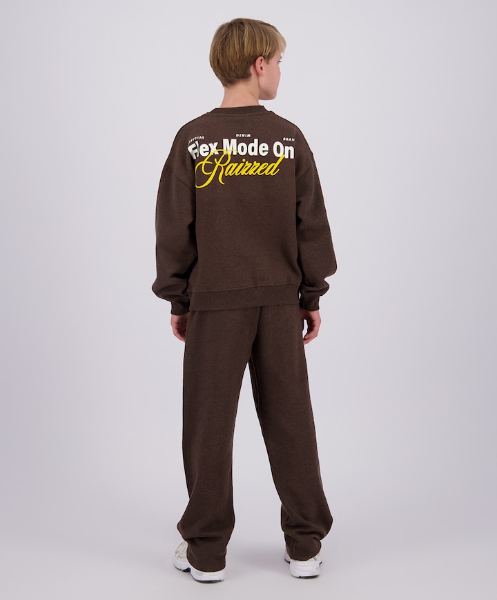 Pring jongens broek bruin