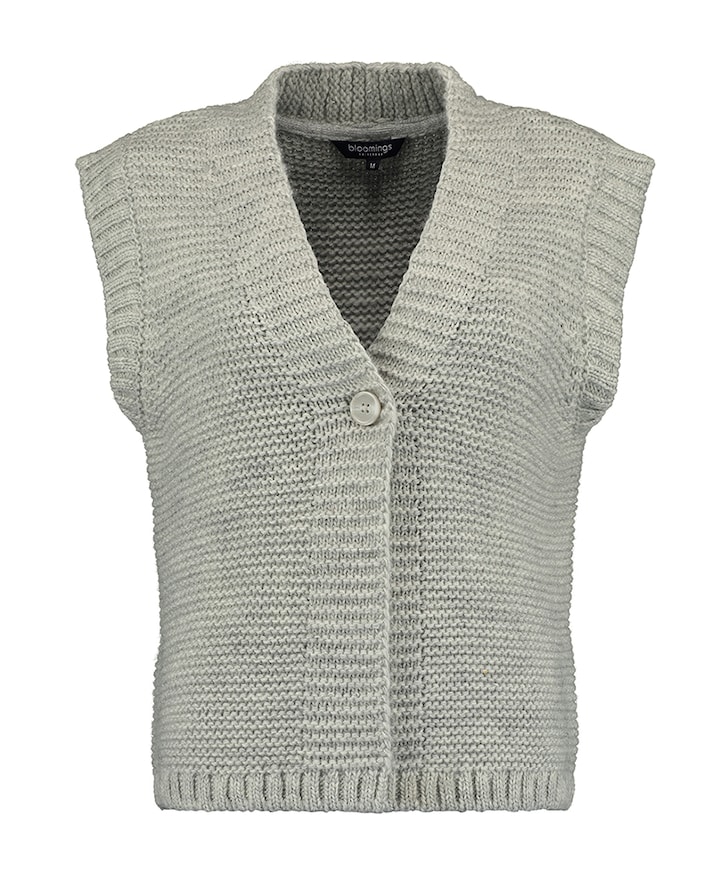 Dames gilet grijs