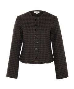 Dames blazer grijs