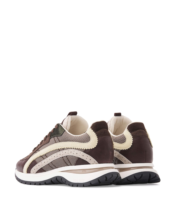 Usher Lott dames sneakers bruin