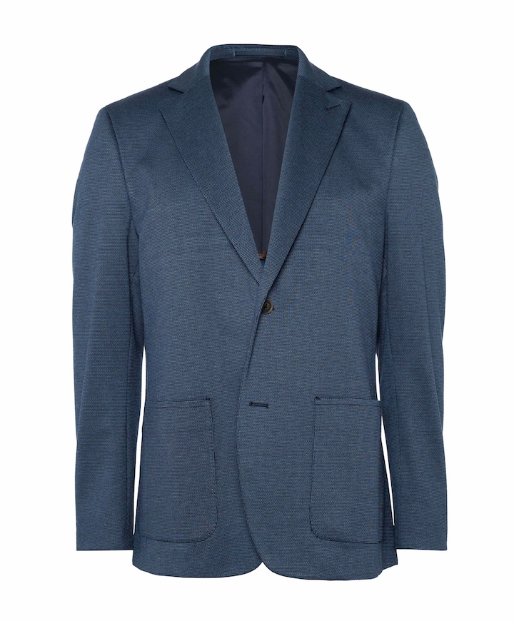 Heren colbert blauw