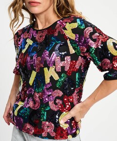 Dames top multicolor