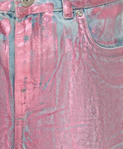 KOGCOBAIN REG FOIL WIDE LEG DNM AKM meisjes jeans blauw