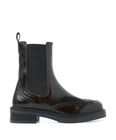 Lucia Gina dames enkellaarzen bruin