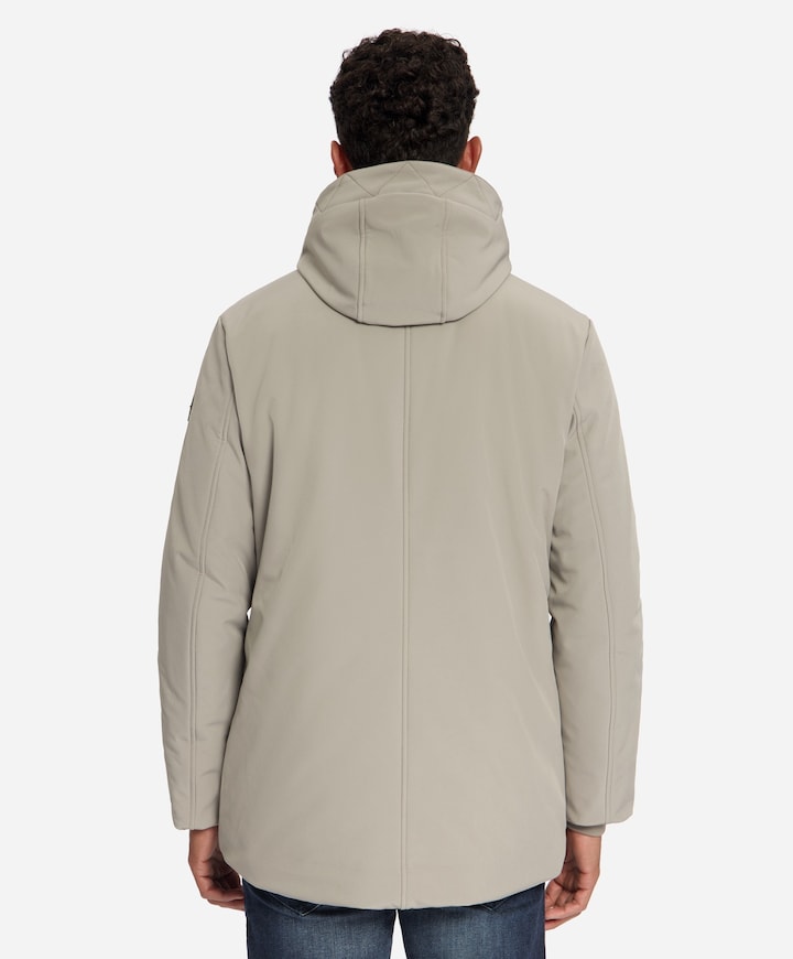 Heren jas beige