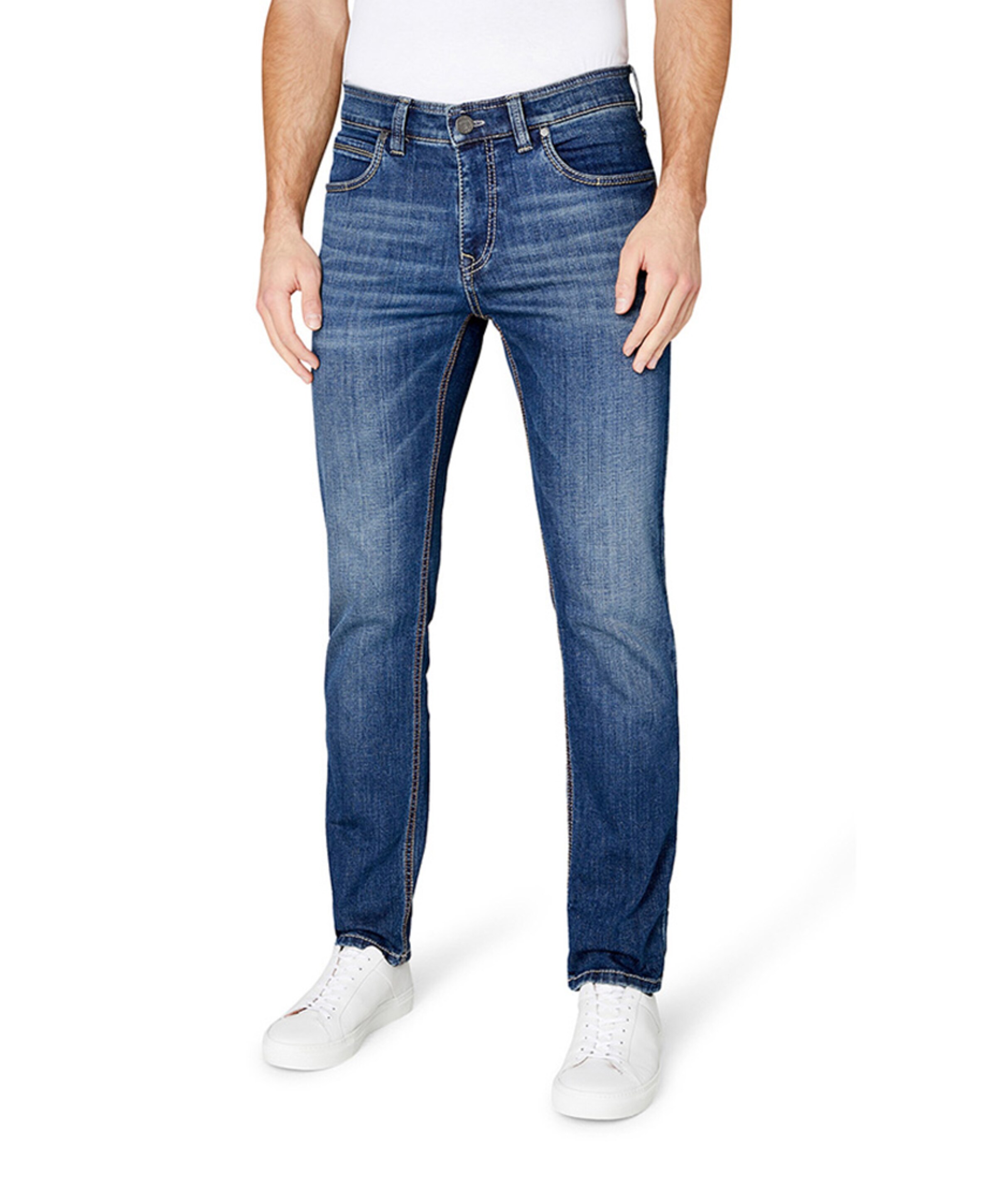 5-Pocket Modern Fit heren jeans blauw