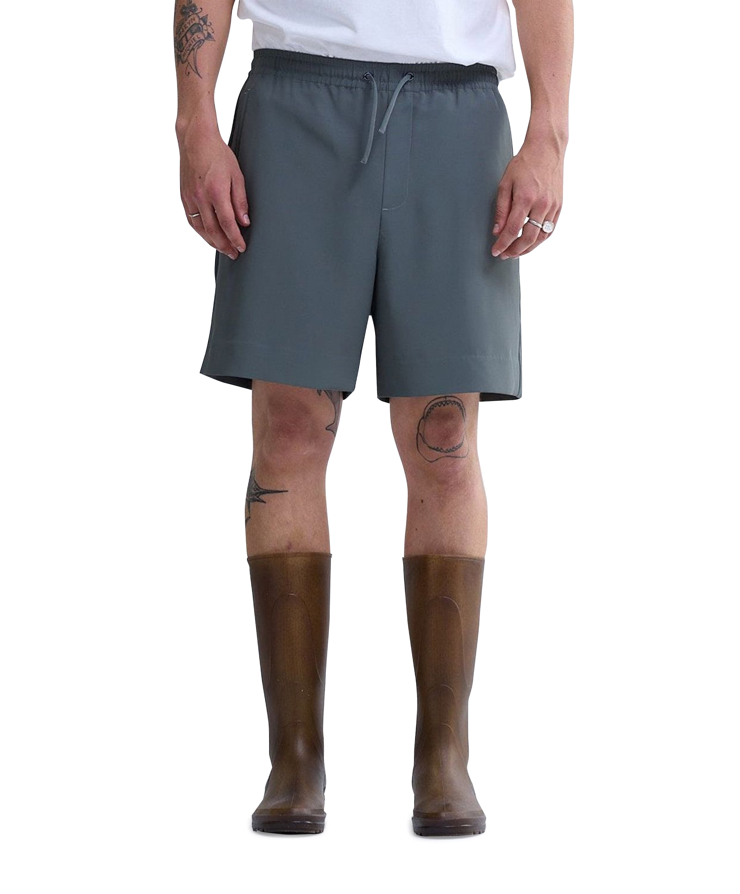 Work Short  heren korte broek groen