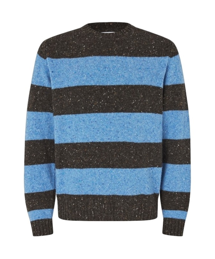 Heren trui blauw