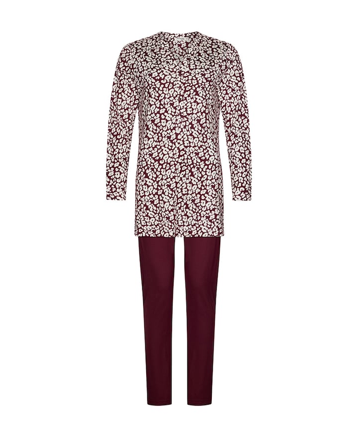 Pyjamaset bordeaux