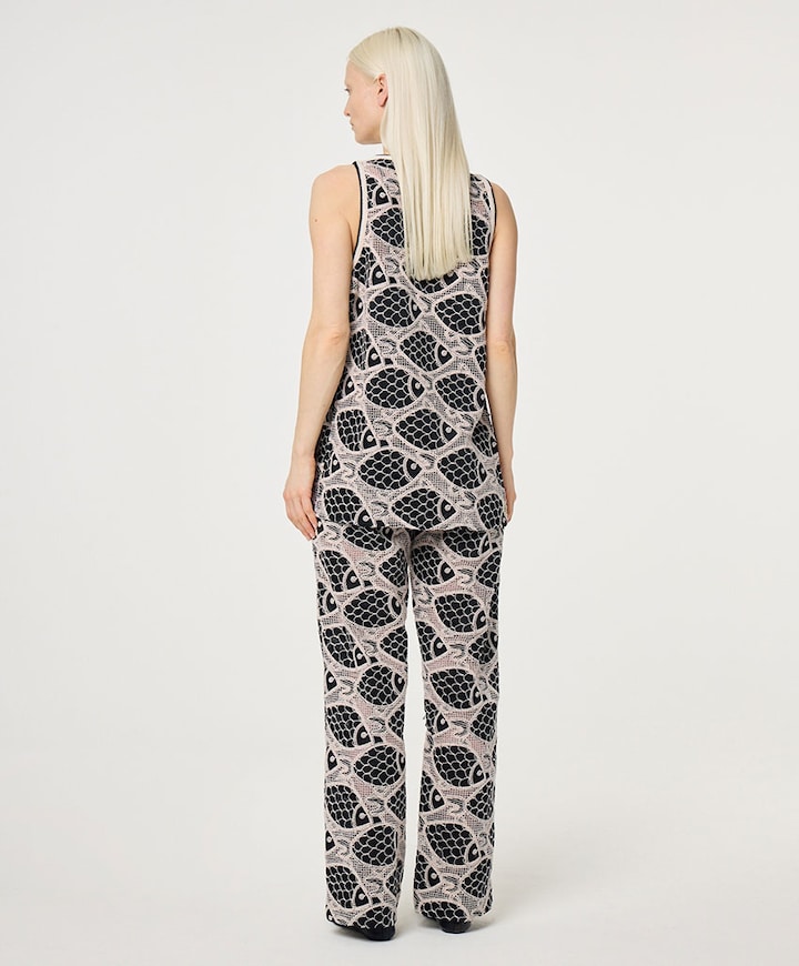 Dames top zwart