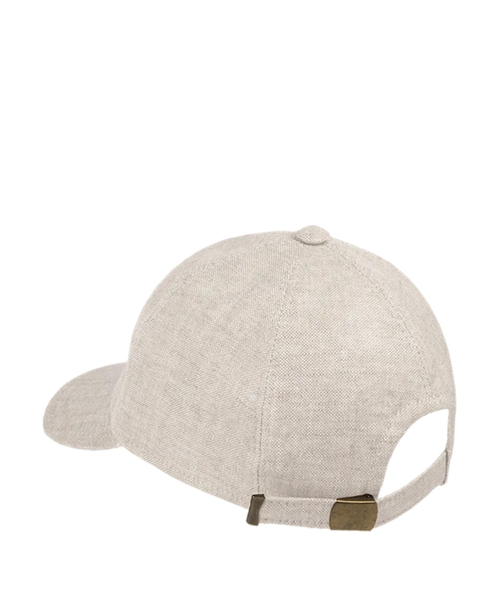 Heren hoofdaccessoire beige