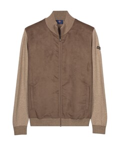 Heren vest beige