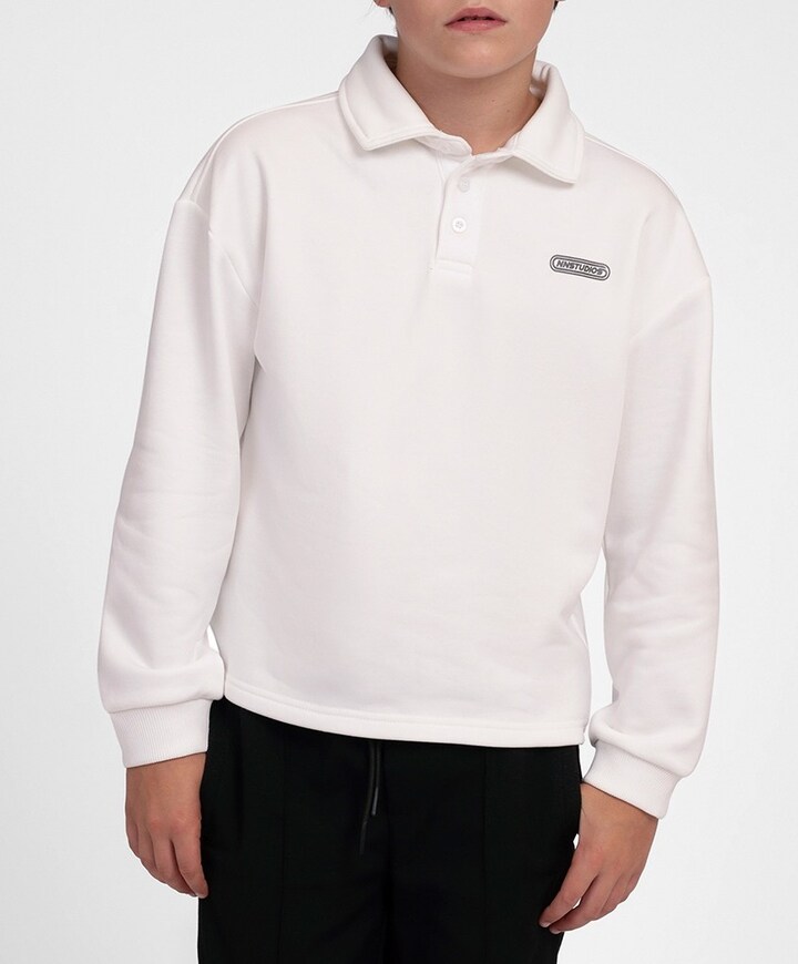 Jongens sweater ecru