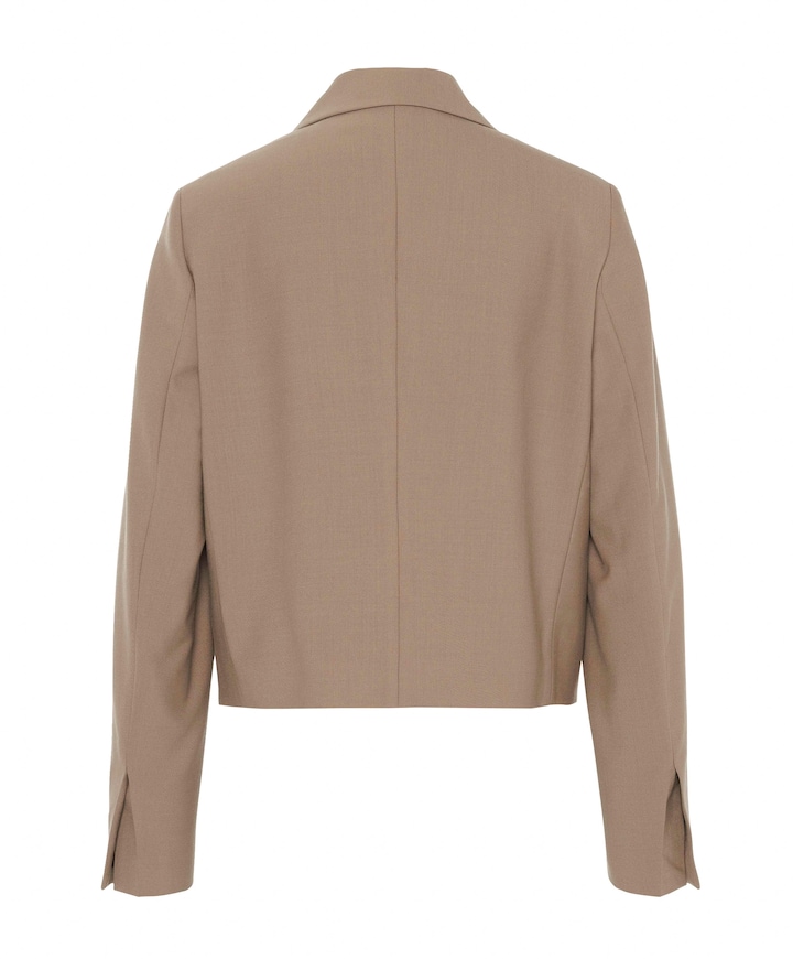 Dames blazer beige