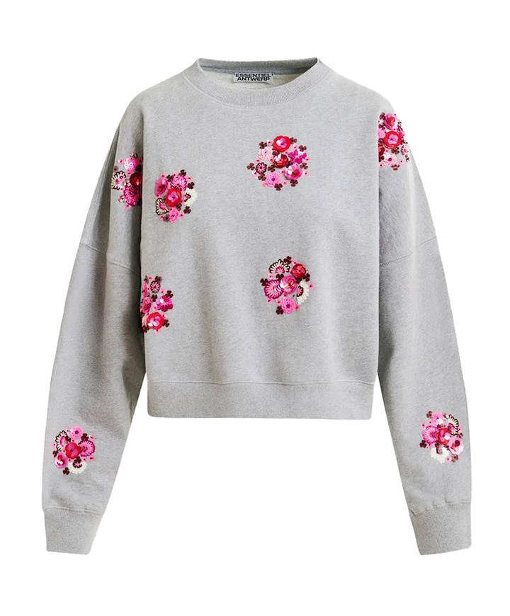 Dames sweater grijs