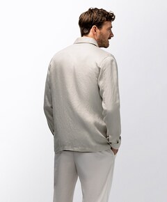 Heren overshirt beige