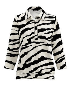 Dames polo zwart