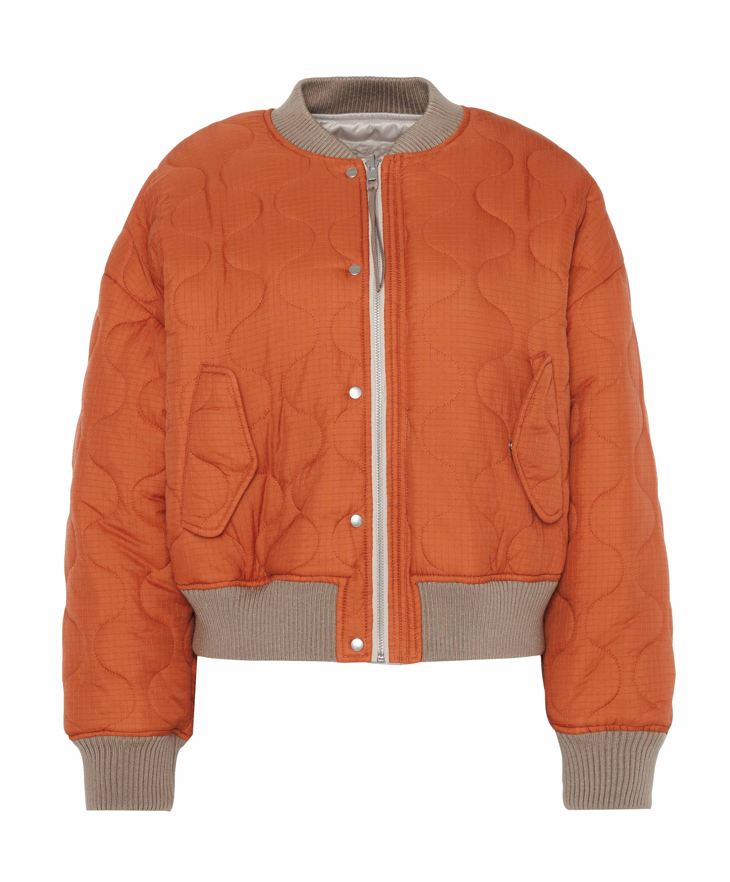 Dames jas oranje