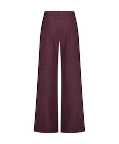 Sari herringbone dames broek bordeaux