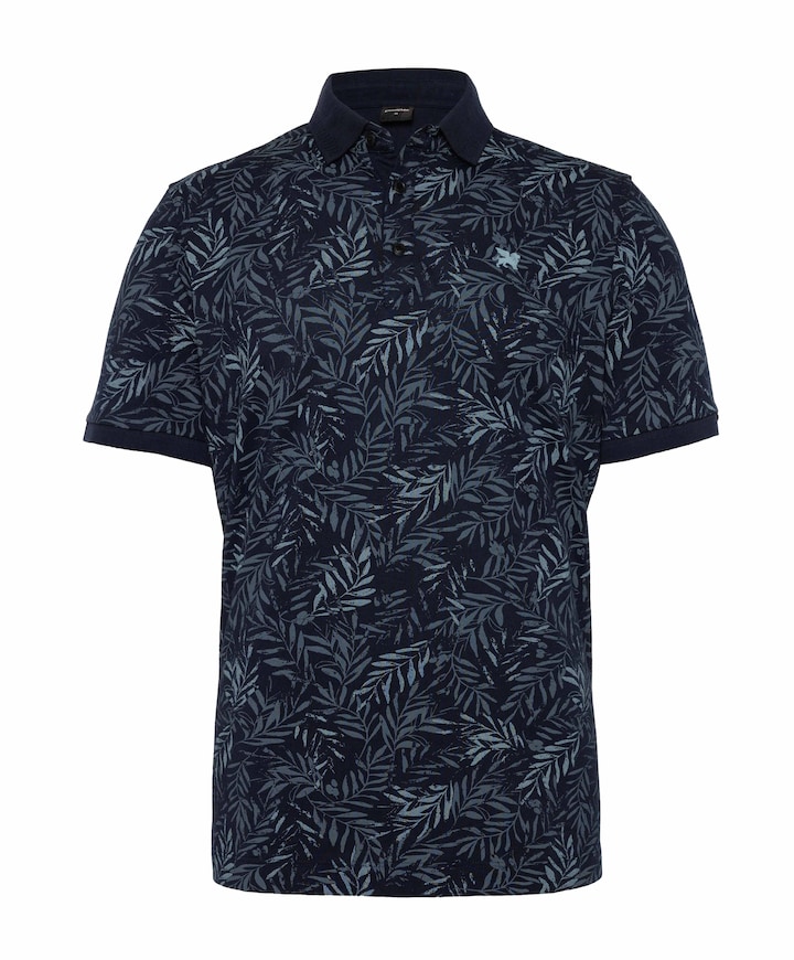 Heren polo blauw
