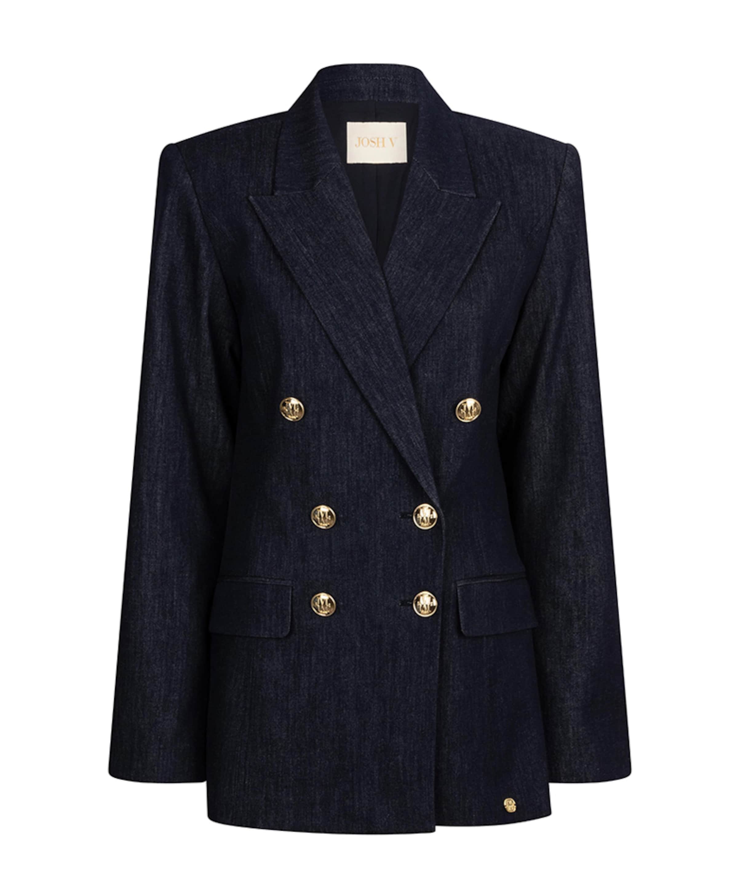 Dames blazer blauw