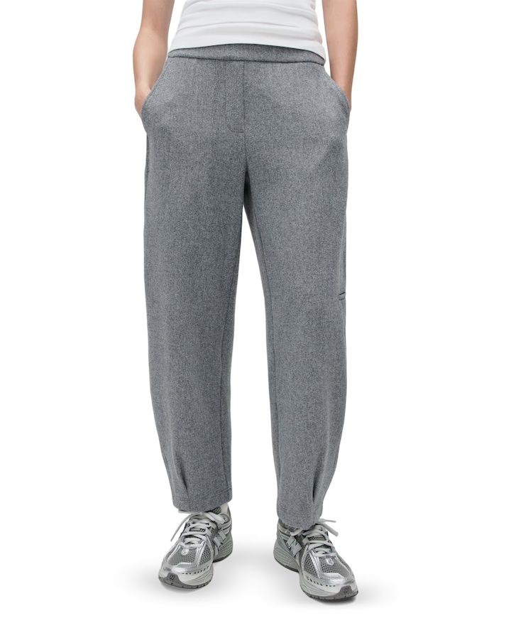 Myha club cozy dames broek grijs