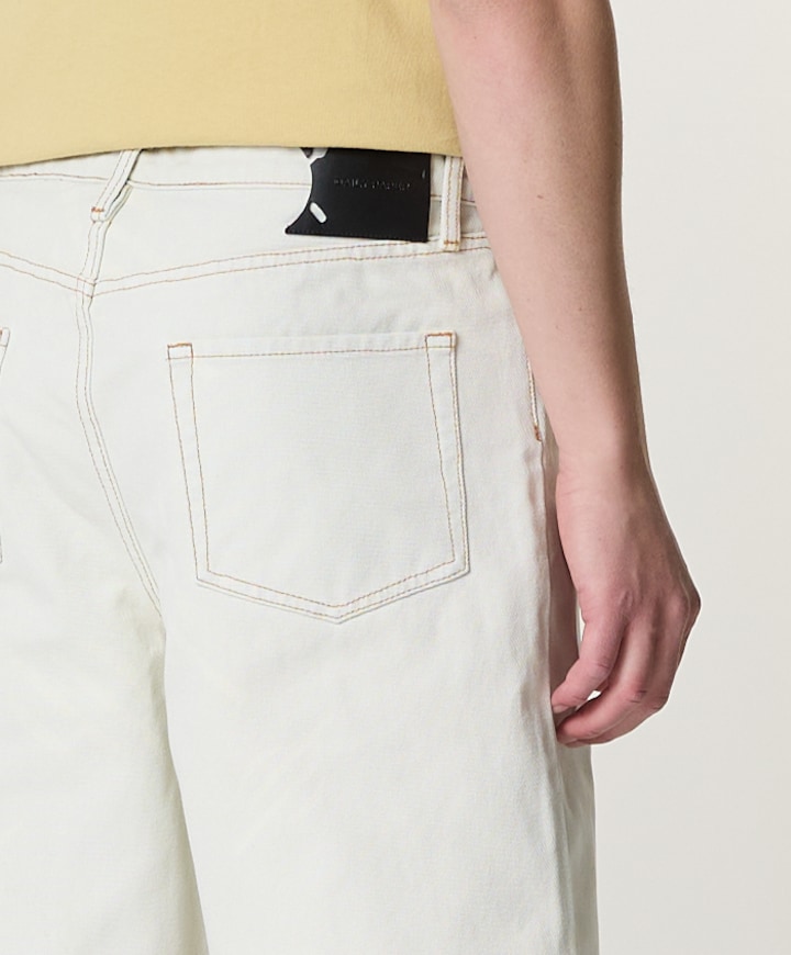 Monogram Canvas Shorts heren korte broek beige