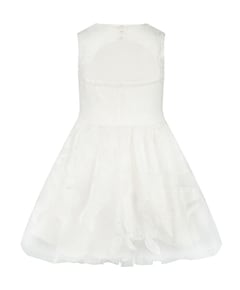 Meisjes jurk ecru