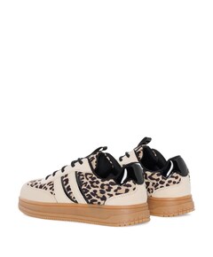 meisjes sneakers beige