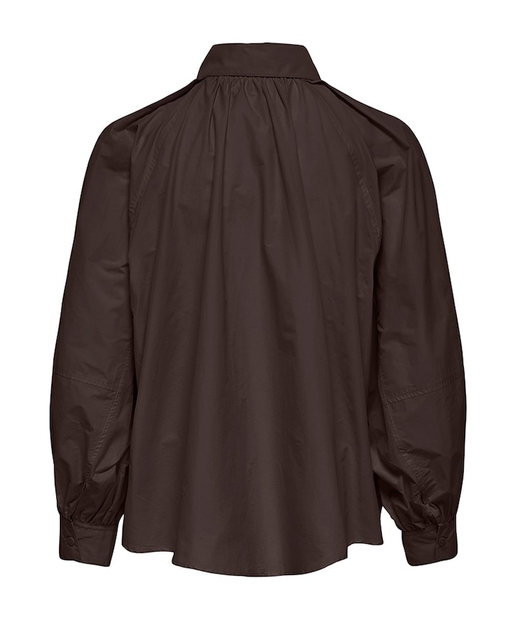 Dames blouse bruin
