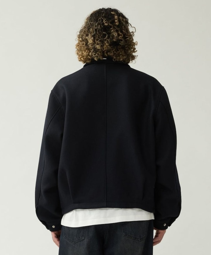 Heren jas blauw