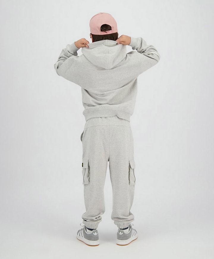 Jongens hoodie grijs