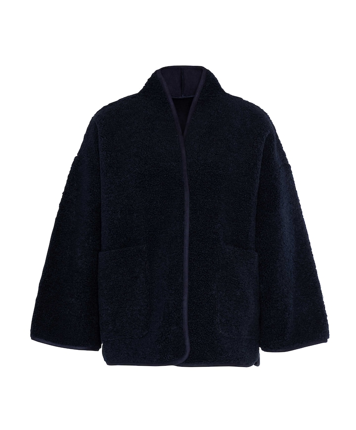 Dames jas blauw