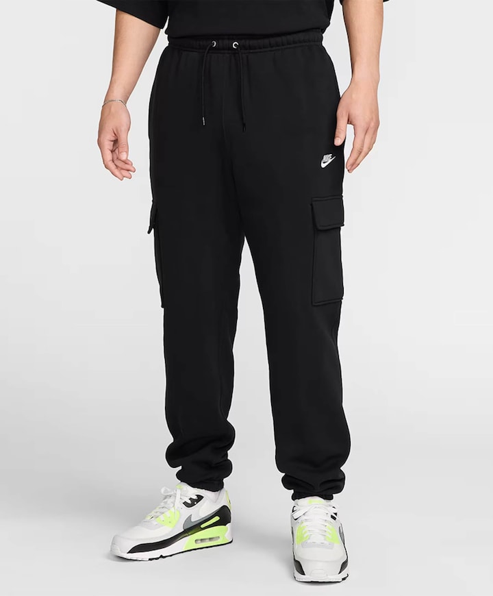M Nk Club Bb Cargo Pant heren trainingsbroek zwart