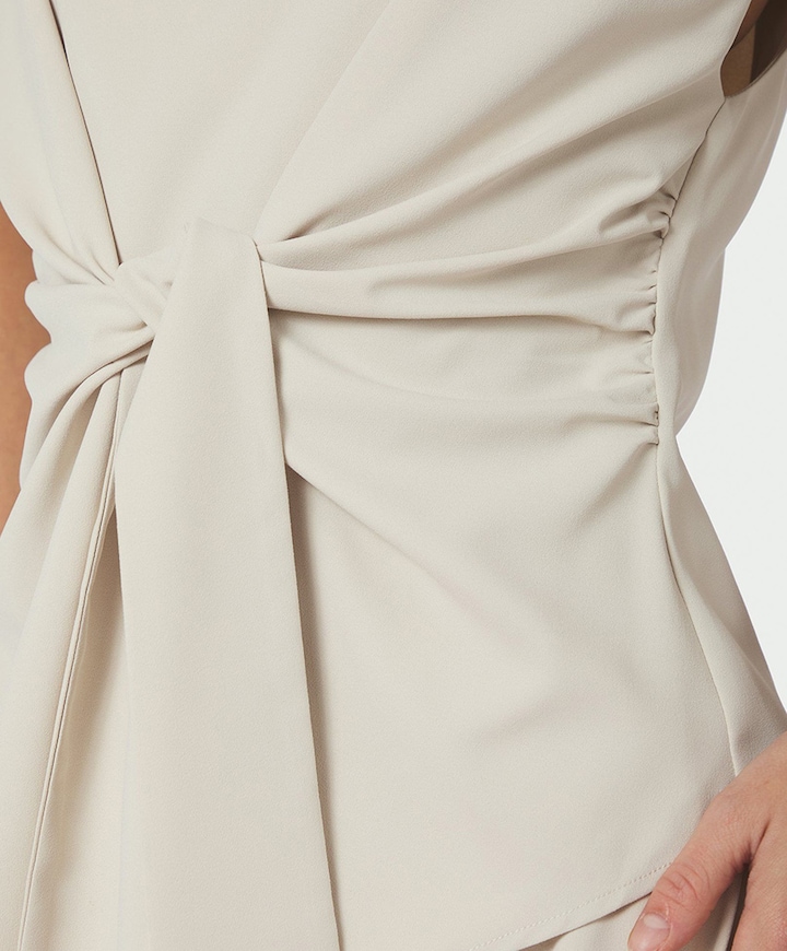 Dames top ecru