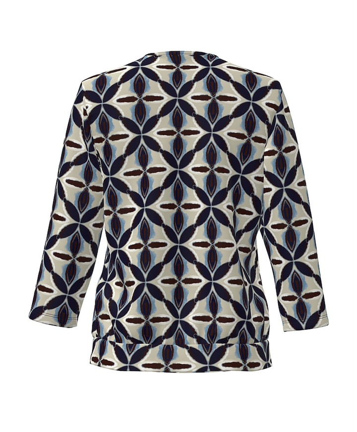 Dames longsleeve beige