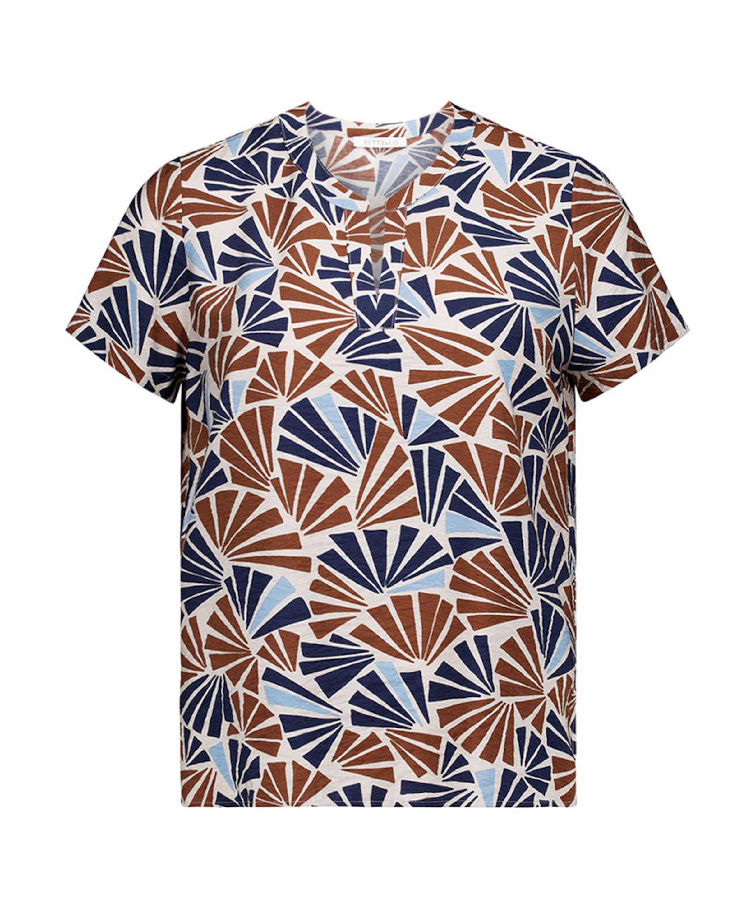 Dames blouse blauw