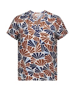 Dames blouse blauw