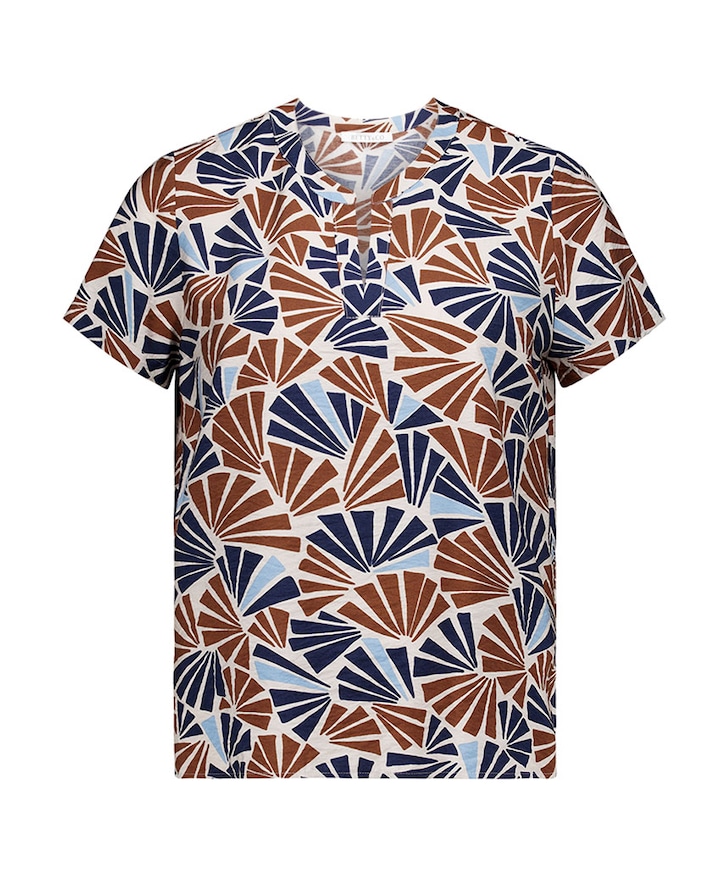 Dames blouse blauw